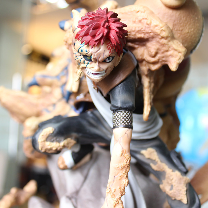 火影忍者gk奇点强态我爱罗一尾守鹤砂暴手办雕像模型摆件