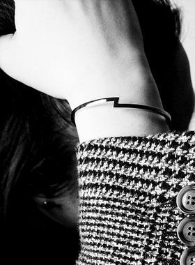 手镯开口手环原创设计简约