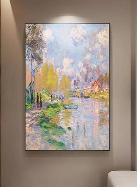 白鹿艺术纯手绘油画大芬村印象画