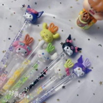 Cub homemade three Lull groveling groveling head streaming sand pen knife groped cute hand tent pen knife open box tool