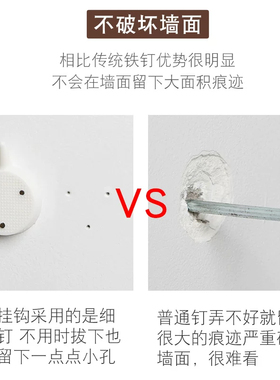 婚纱照无痕免打孔隐形钉挂钩