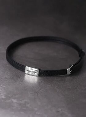 Punk Simple Individualiy  Harajuku r Black rope Rero Minoriy