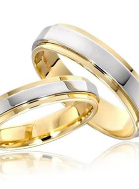 Luxury Design Couple Rings Simple Engagement Wedding Rings E