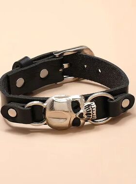 Simple Individualiy Punk Gohic Fashionable Skull All Sains'