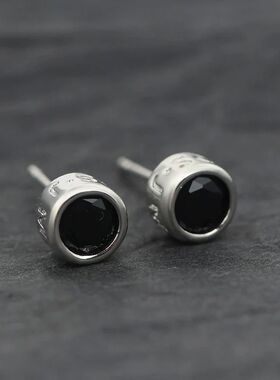 Vow Earrings for Men Trendy Personality Zircon Earrings Fash