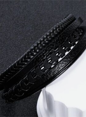 New syle Punk Gohic Individualiy Mulilayer Hand kniing Magne