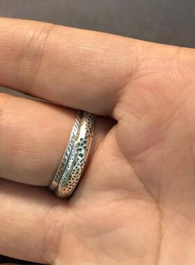 Vintage Silver Color Fish Shaped Open Ring for Women Men Cre