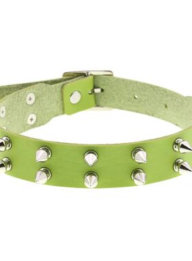 Punk Gohic Harajuku Rock and roll Double-row rives Leaher Sa