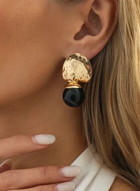 New Classic Geometric Irregular Statement Pendant Earrings W