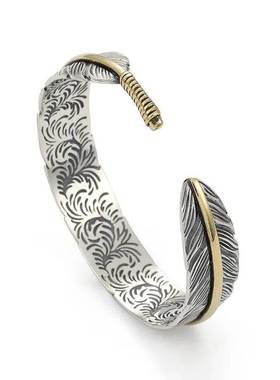 Men Fashion Vintage Casual Party Jewelry Gifts Silver Plated