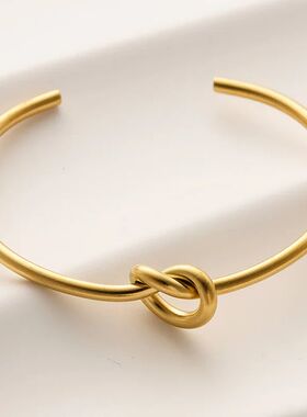 Sainless Seel Braceles Vinage Fashion Woven Twis Texure Bang