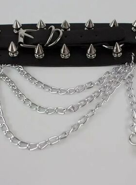 Dark Punk Harajuku Hoie Rock and roll Individualiy Fashionab