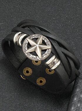 Rero Punk Gohic Harajuku Simple Fashionable Individualiy Hip