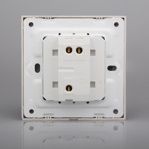 香港LG 香槟色开关面板 一开双控 拉丝系列 钢架结构 包邮