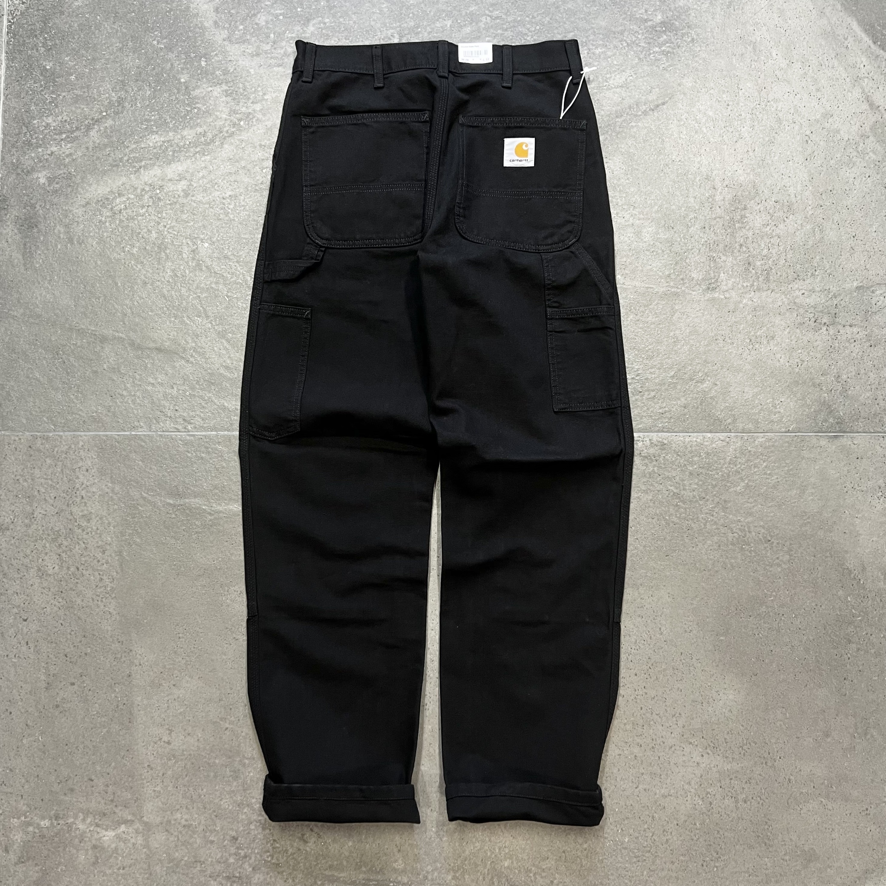 现货Carhartt wip double knee pant卡哈特双膝重磅工装伐木长裤 - 图2