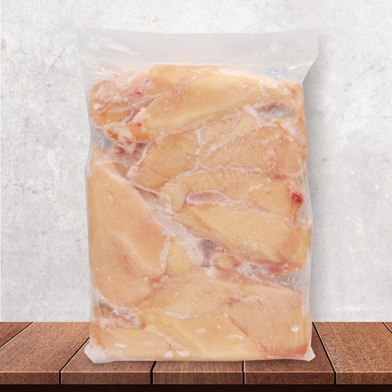 圣农鸡胸肉 冷冻新鲜鸡大胸健身代餐鸡胸脯汉堡肉鸡脯肉商用2kg - 图3