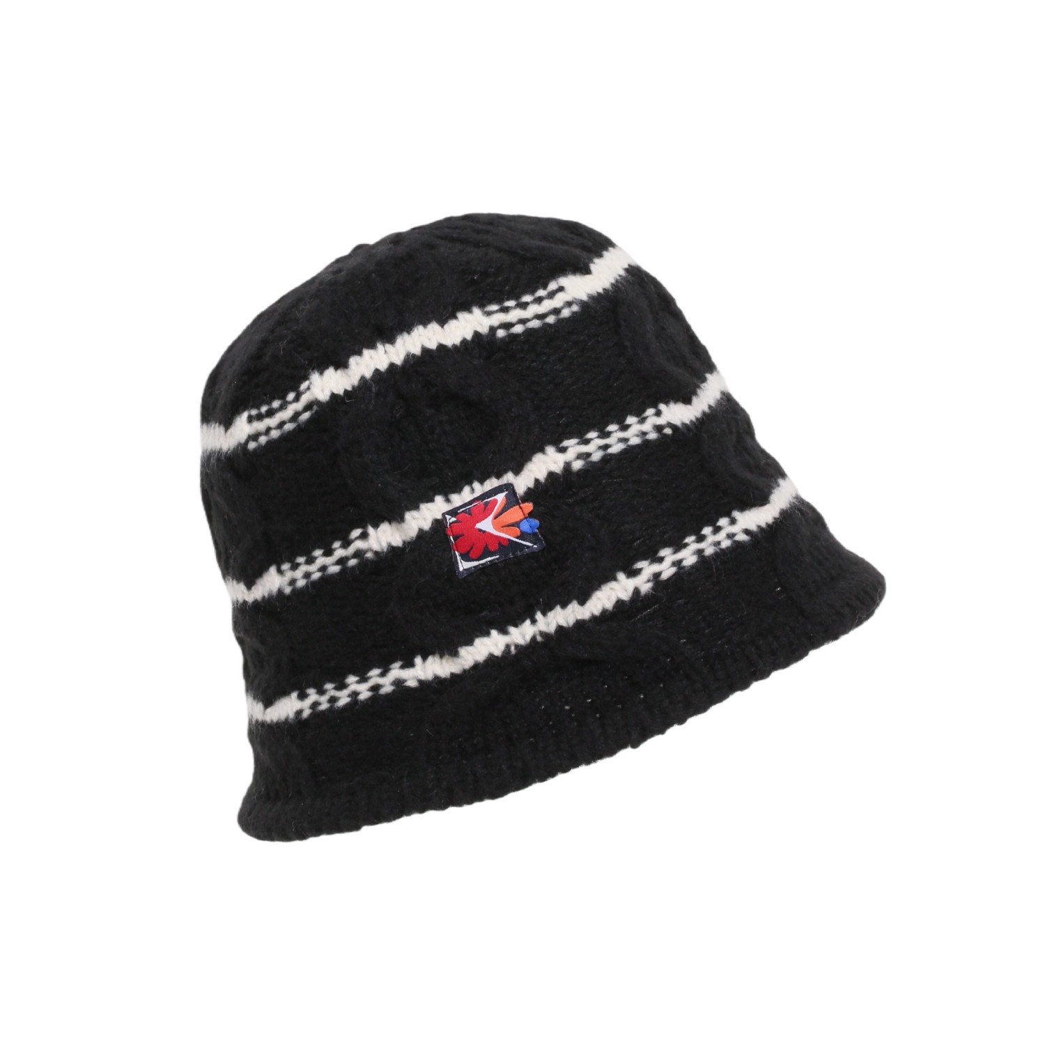 针织遮脸盆帽韩系撞色条纹针织渔夫帽大头秋冬百搭显脸小毛线帽子,淘宝优惠券,粉丝福利购,淘宝优惠卷