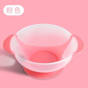 运智贝婴儿透明吸盘碗宝宝辅食碗吃饭训练碗喂养餐具