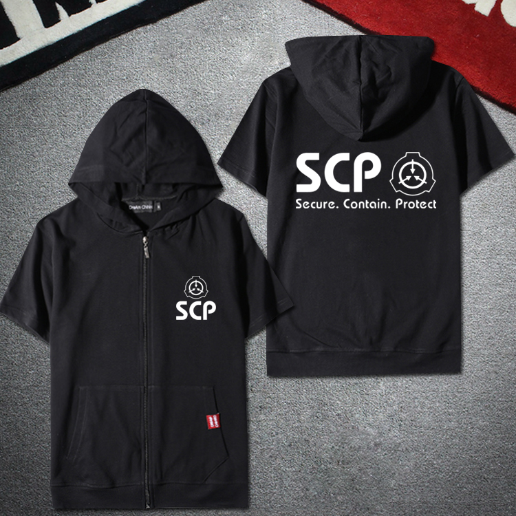 SCP基金会衣服连帽开衫外套秋冬季动漫外套风衣scp机动特遣队卫衣 - 图2