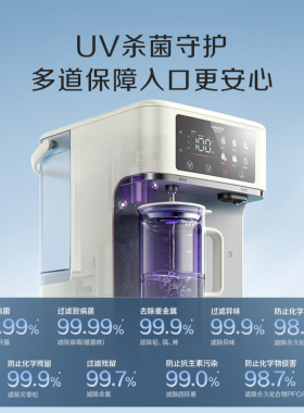 【新品首发】AO史密斯小玲珑杜邦制冷即热台式净饮机佳尼特净水器