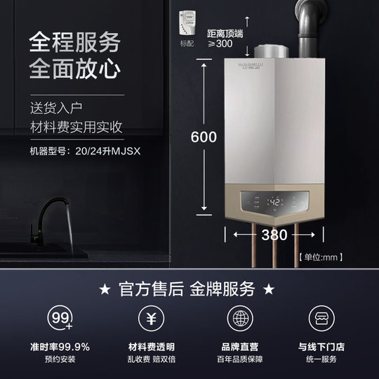 Das gleiche Modell des Smith Zero Kaltwasser-Gas-Warmwasserbereiters