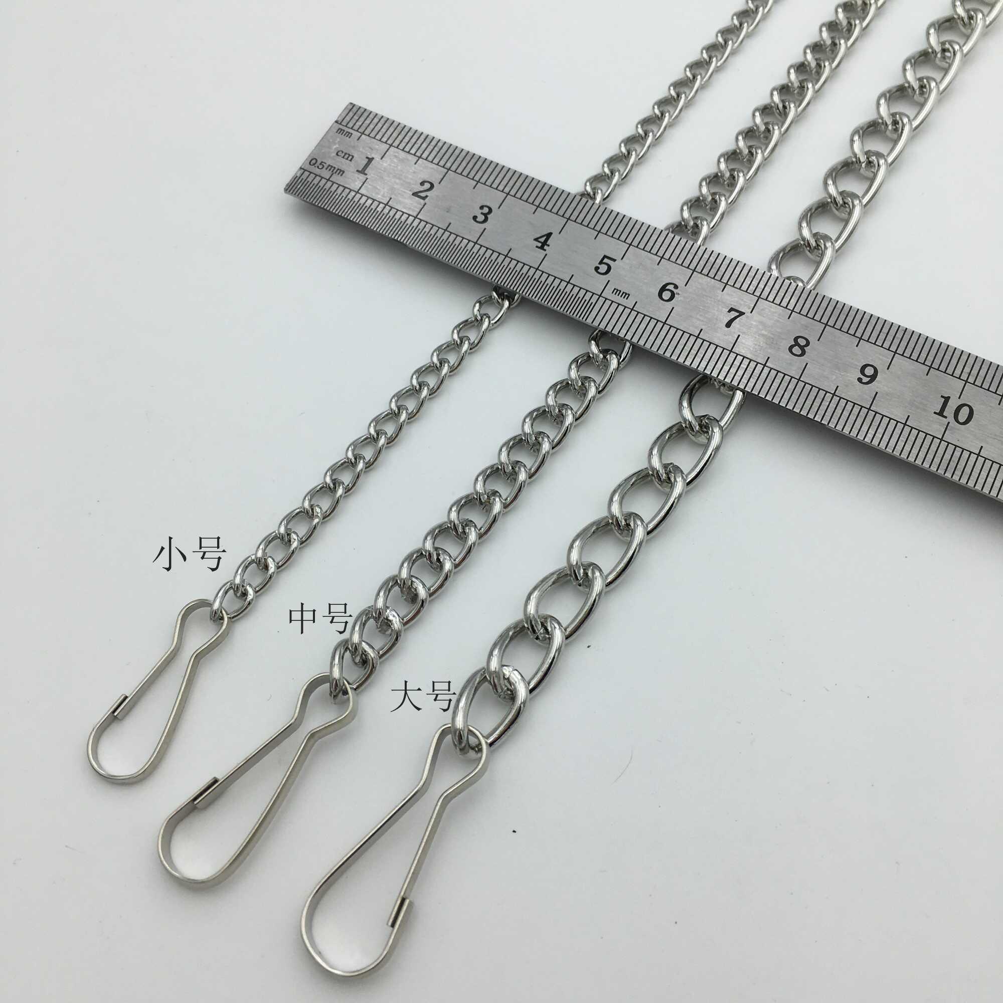 工厂车间除静电链条 金属铁质挂链 桌椅手推车置物架除导电接地链 - 图0