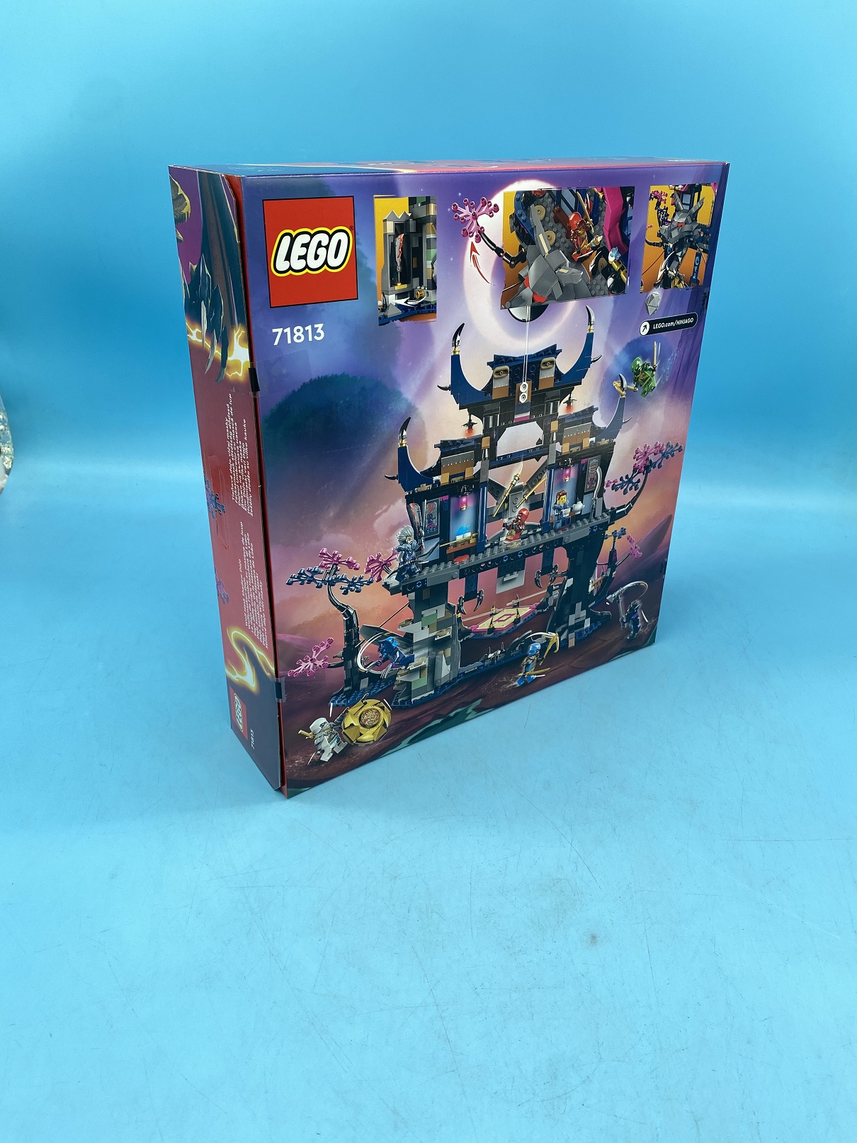 LEGO/乐高幻影忍者系列71813恶狼面具暗影道场益智积木玩具礼物 - 图1