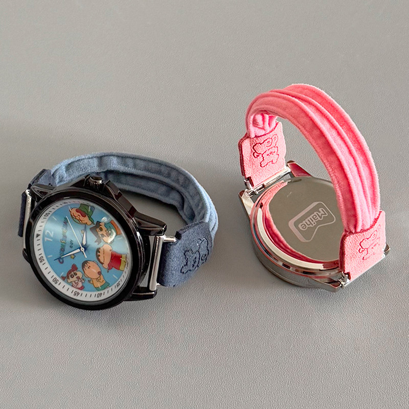 适用三福动漫小新卡通手表弹力尼龙发圈小狗松紧皮筋18mm表带20mm,淘宝优惠券,粉丝福利购,淘宝优惠卷