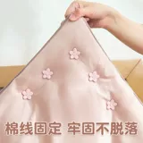 Нескользящое одеяло, безопасная невидимая простыня для домашнего использования, мультяшный пододеяльник, фиксаторы в комплекте