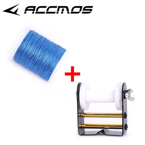 反曲弓复合弓护弦绳绕线器射箭用品弓弦专用绑窥孔绳保护弓弦通用 - 图1