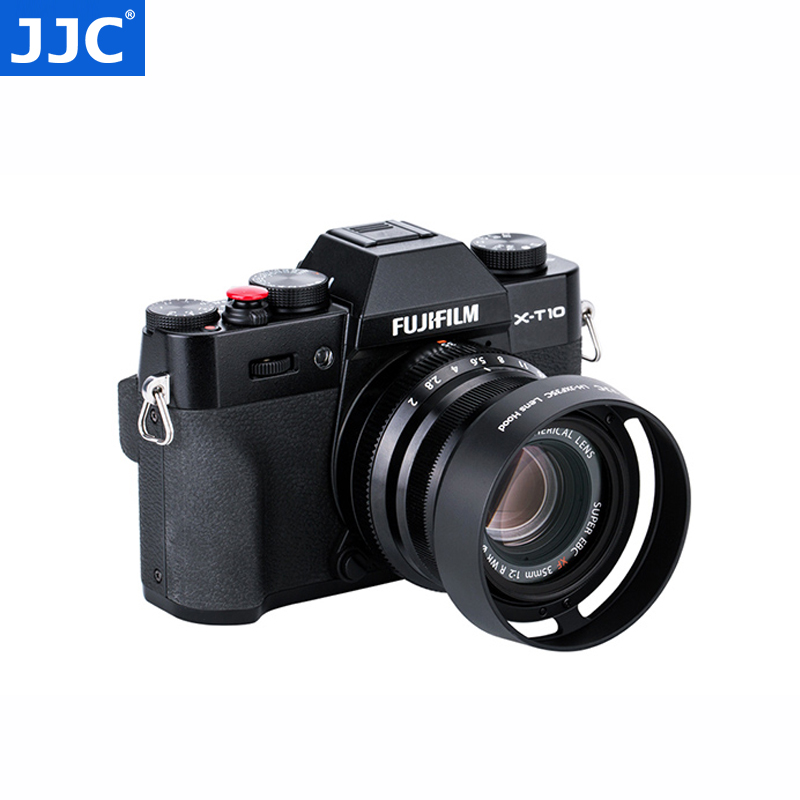 JJC遮光罩适用富士XF23mmF2 XF/XC35mmf2 R WR镜头XT4 X-T3 XT30 XPRO3相机-图3