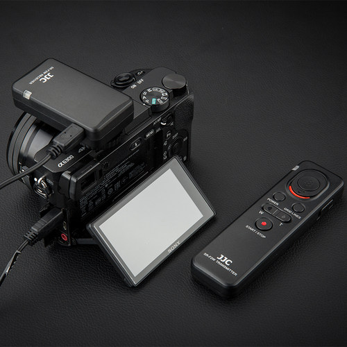 JJC RM-VPR1无线遥控器适用于索尼A7M4 ZV1 A7S3 A6000 A6100 A6400 A6600 A7R4 A7M3 A1 黑卡7相机快门线 - 图1