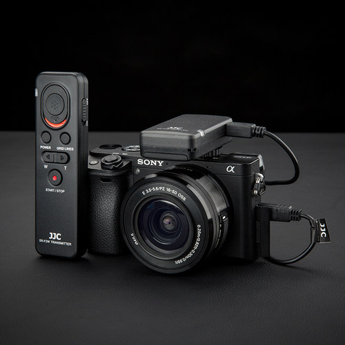 JJC RM-VPR1无线遥控器适用于索尼A7M4 ZV1 A7S3 A6000 A6100 A6400 A6600 A7R4 A7M3 A1 黑卡7相机快门线 - 图0