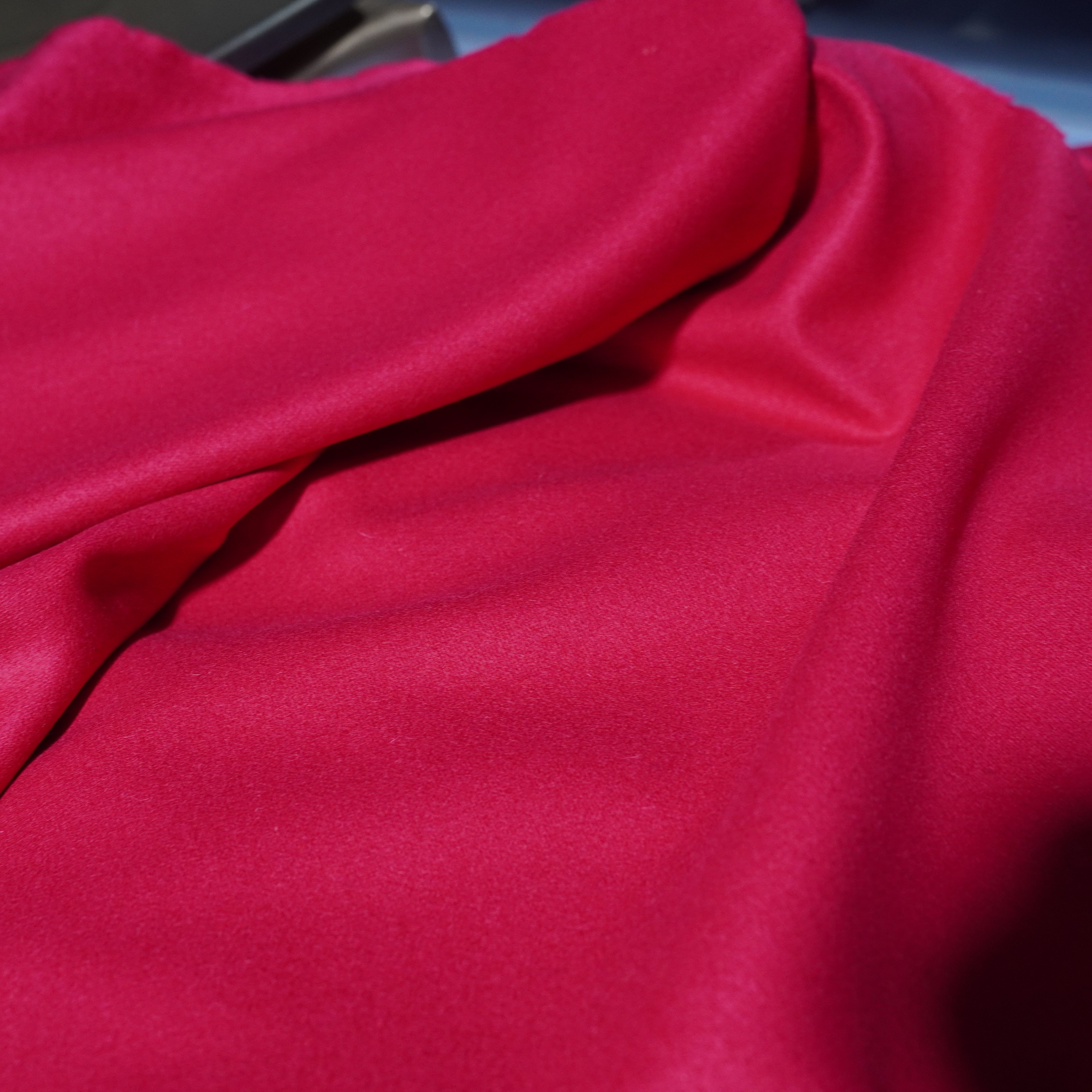 115号松叶牡丹红精仿单面 自然水波纹 50%羊绒50羊毛% 540g/3m,淘宝优惠券,粉丝福利购,淘宝优惠卷