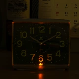 Подлинный повелитель Ultra -Quiet Targe Student Clails Используйте новую батарею Big Sound Батарея маленькая будильница спальня спальня прикроватные колокольчики