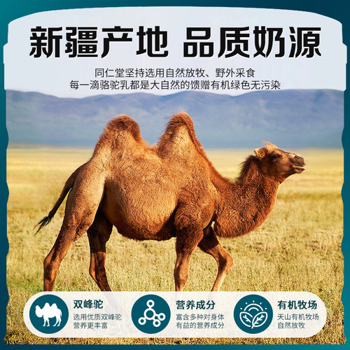 高钙驼奶粉中老年人骆驼新疆正品官方旗舰店免疫力无糖精提高低脂 - 图2