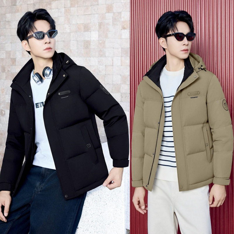 2025款男休闲款羽绒服九成品J2771范半成品衣皮衣壳翻新定制加工,淘宝优惠券,粉丝福利购,淘宝优惠卷