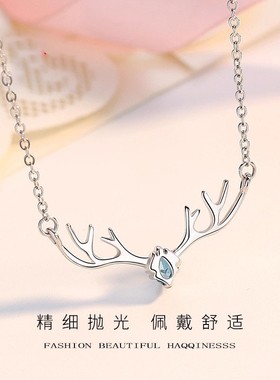 S999纯银项链轻奢小众高级感2025新款生日情人节礼物送女友闺蜜