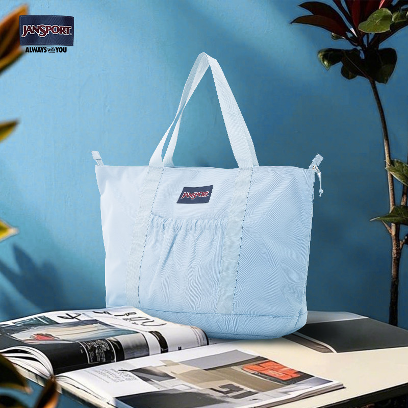 JanSport大容量时尚轻便购物袋妈妈包手提百搭简约通勤托特包女,淘宝优惠券,粉丝福利购,淘宝优惠卷