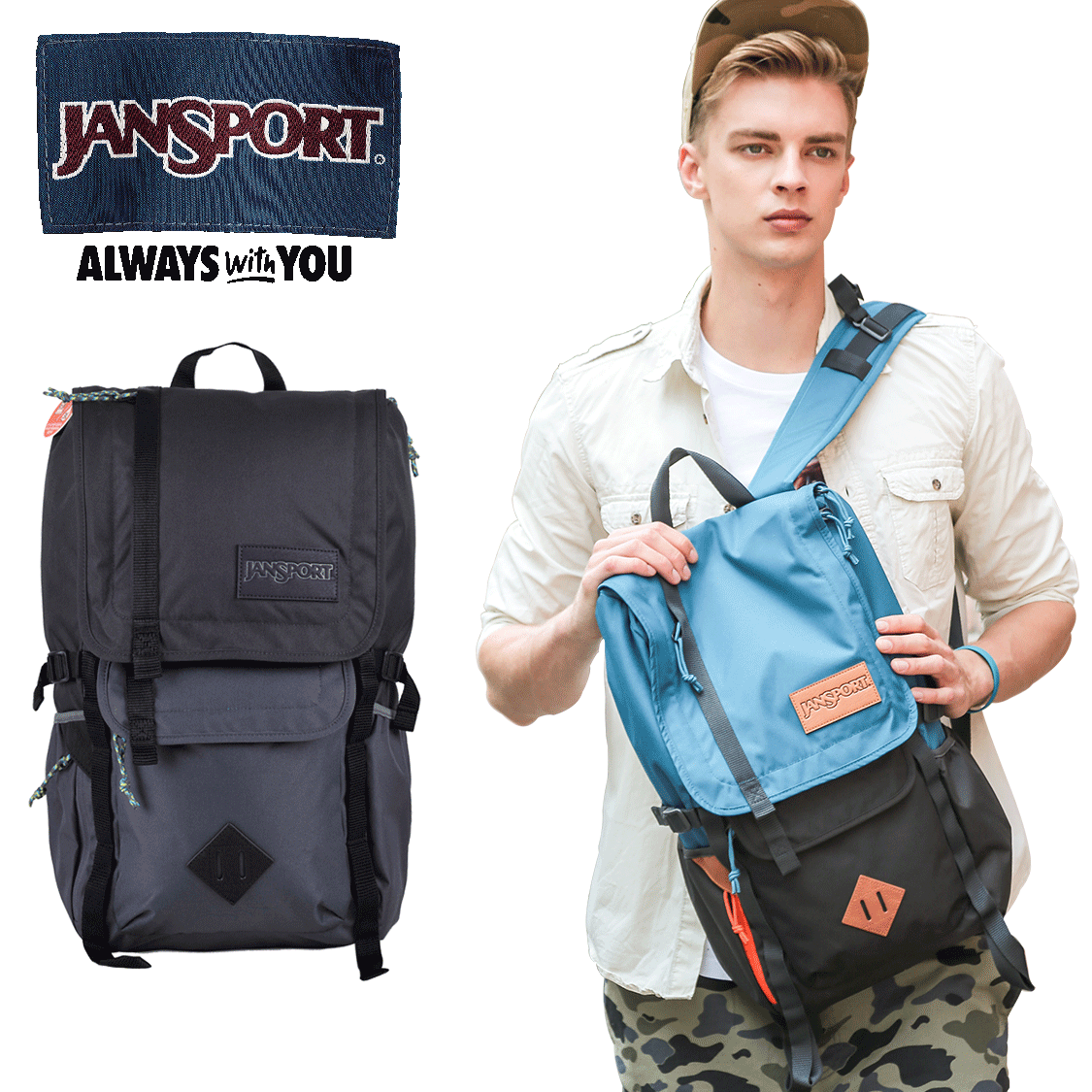 【预售】jansport杰斯伯户外背双肩包 jansport双肩背包