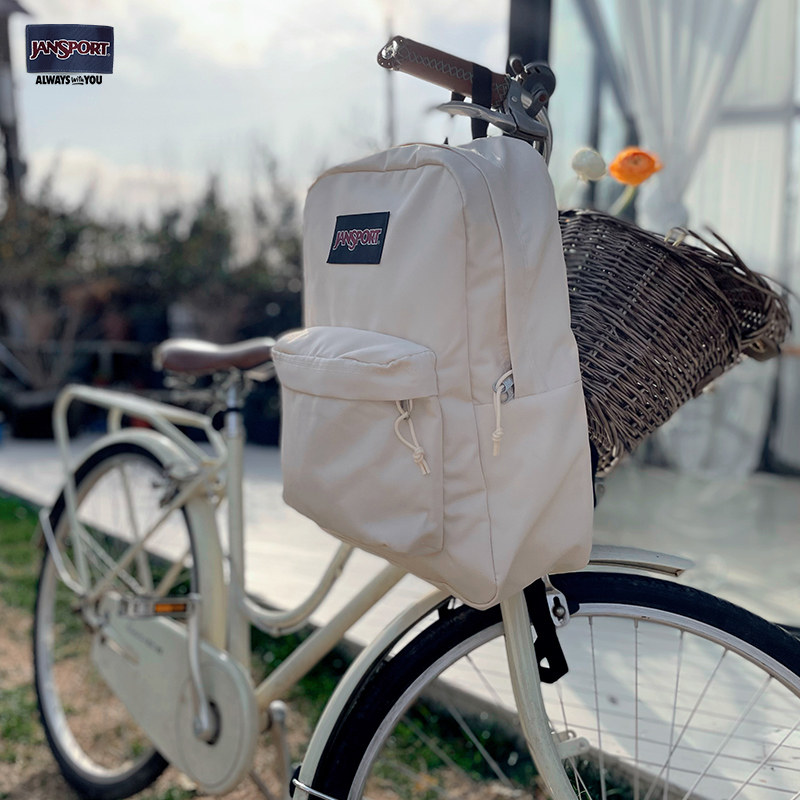 jansport雾灰新款电脑包灰/水泥灰 jansport双肩背包