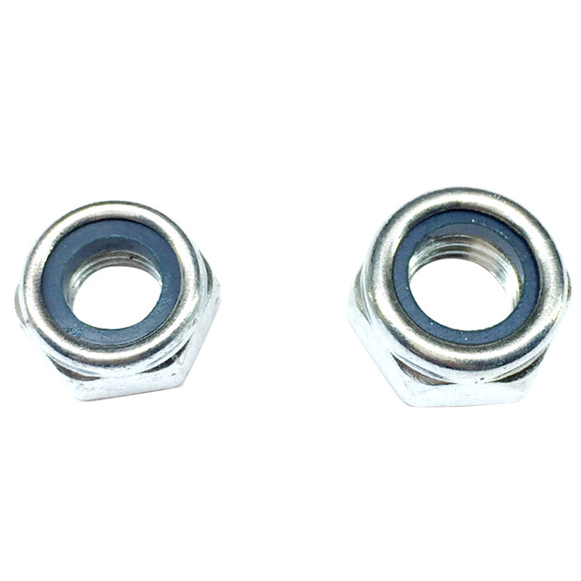 Anti-loosening self-locking nut hexagonal non-slip nut Nickel