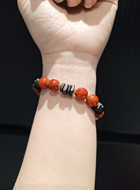 10m南红配18*13m达拉干沉小熊手串手链多样性发货