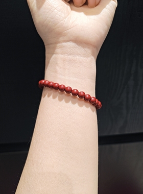 6m中含量朱砂辰砂貔貅手串手链
