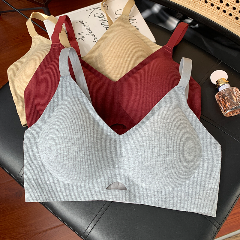 『超解压』无痕内衣女聚拢防下垂收副乳内衣无钢圈软支撑文胸罩,淘宝优惠券,粉丝福利购,淘宝优惠卷
