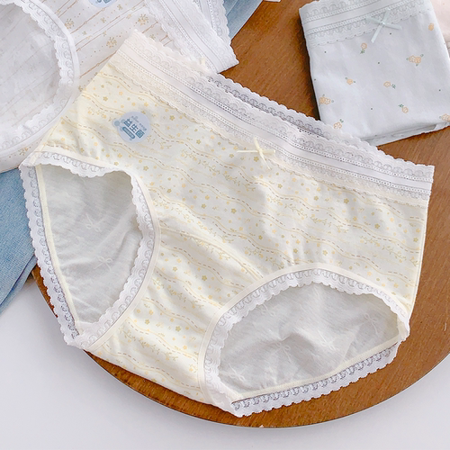 秋日碎片。益生菌纯棉14cm加长裆抗菌内裤女秋季薄款10A透气大码 - 图1