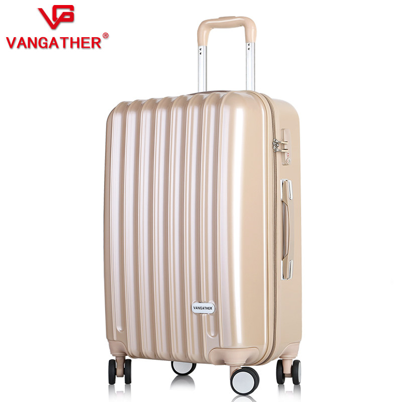 vangather万向轮24寸男女拉杆箱 vangather旅行箱