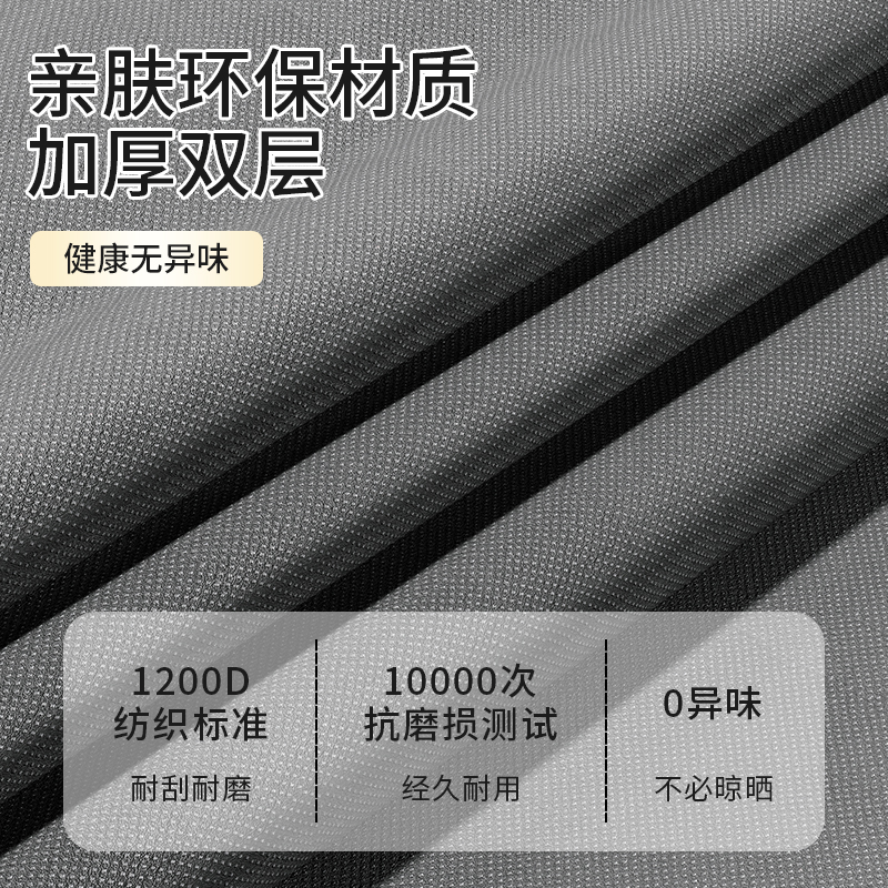 衣服收纳盒衣柜分层整理折叠储物筐家用衣柜布艺衣物整理篮神器子 - 图3