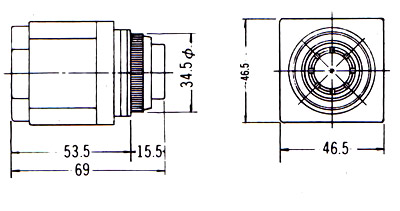 台湾山河原装正品SHANHO蜂鸣器SZ-416 30mm安装孔径DC24V  AC220V - 图0