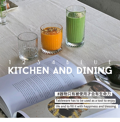 欧式复古玻璃杯耐热咖啡杯220ml古典酒杯350ml透明杯子热饮杯餐具 - 图1